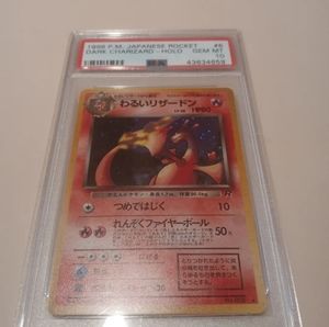 Dark Charizard PSA 10 japanese